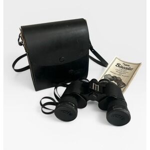 Vintage Focal Siam Cat Optics 8x40 Binoculars Wide Angle Quick Focus Japan